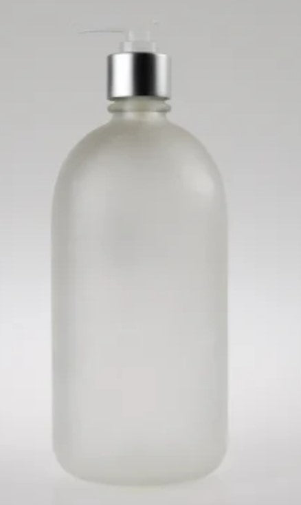 500ml Frosted glass dispenser bottle