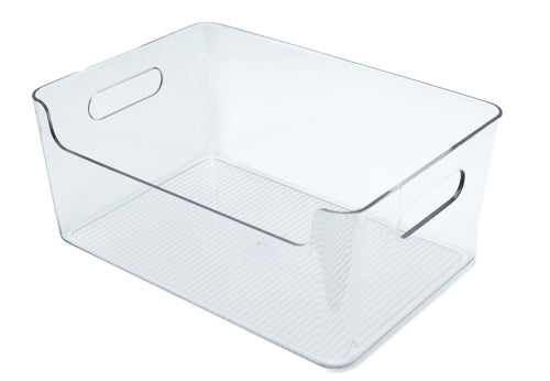 Clear Deep Storage Tray Large