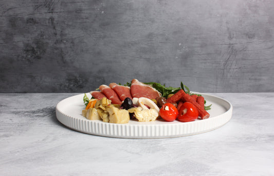Gabel & Teller Matte Serving Platter and Cheese Knife Gift Set